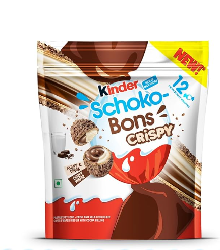 Kinder schoko bons crispy